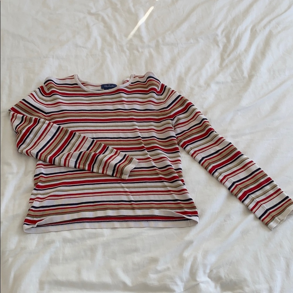 lightweight striped long sleeve